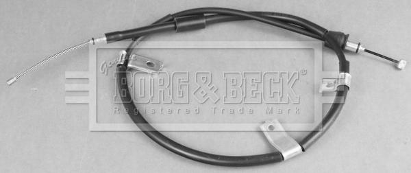 Borg & Beck BKB3125 - Тросик, cтояночный тормоз autosila-amz.com