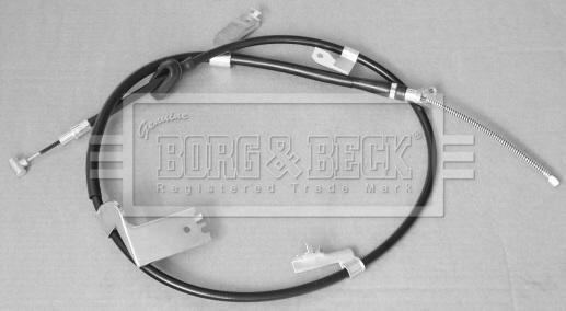 Borg & Beck BKB3122 - Тросик, cтояночный тормоз autosila-amz.com