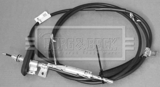 Borg & Beck BKB3179 - Тросик, cтояночный тормоз autosila-amz.com