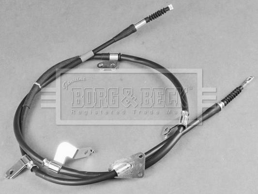 Borg & Beck BKB3847 - Тросик, cтояночный тормоз autosila-amz.com
