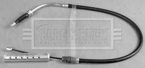 Borg & Beck BKB3803 - Тросик, cтояночный тормоз autosila-amz.com