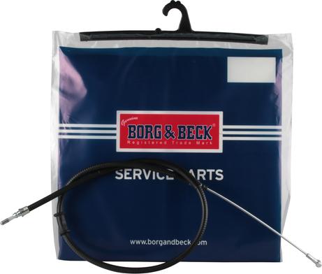 Borg & Beck BKB3807 - Тросик, cтояночный тормоз autosila-amz.com