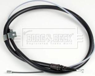 Borg & Beck BKB3835 - Тросик, cтояночный тормоз autosila-amz.com