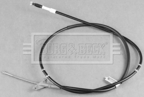Borg & Beck BKB3821 - Тросик, cтояночный тормоз autosila-amz.com
