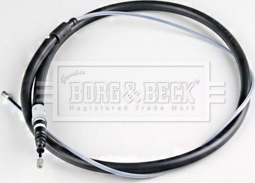 Borg & Beck BKB3872 - Тросик, cтояночный тормоз autosila-amz.com