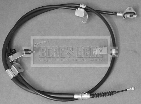 Borg & Beck BKB3392 - Тросик, cтояночный тормоз autosila-amz.com