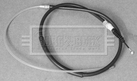 Borg & Beck BKB3349 - Тросик, cтояночный тормоз autosila-amz.com