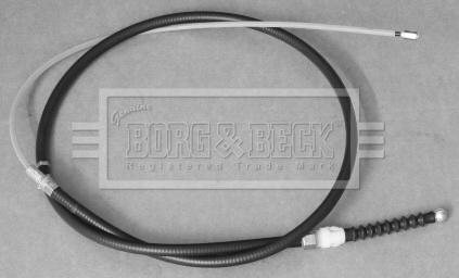 Borg & Beck BKB3342 - Тросик, cтояночный тормоз autosila-amz.com