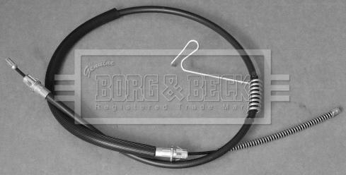 Borg & Beck BKB3362 - Тросик, cтояночный тормоз autosila-amz.com