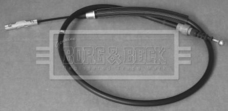 Borg & Beck BKB3314 - Тросик, cтояночный тормоз autosila-amz.com