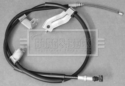 Borg & Beck BKB3320 - Тросик, cтояночный тормоз autosila-amz.com