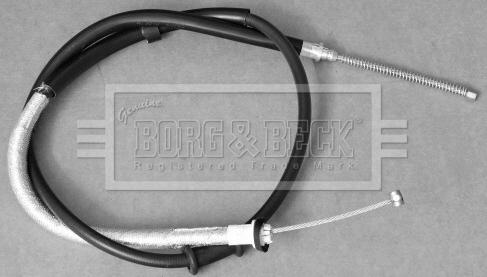 Borg & Beck BKB3321 - Тросик, cтояночный тормоз autosila-amz.com