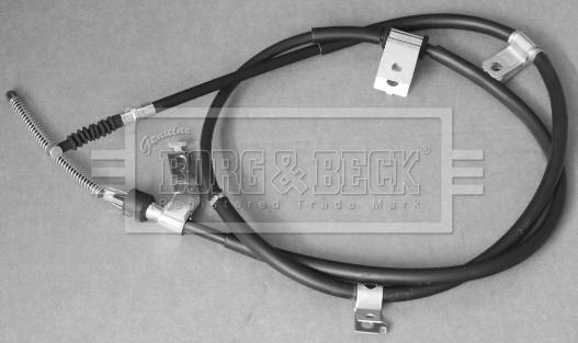 Borg & Beck BKB3328 - Тросик, cтояночный тормоз autosila-amz.com