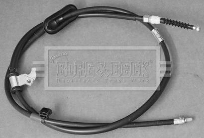 Borg & Beck BKB3372 - Тросик, cтояночный тормоз autosila-amz.com