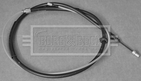 Borg & Beck BKB3294 - Тросик, cтояночный тормоз autosila-amz.com