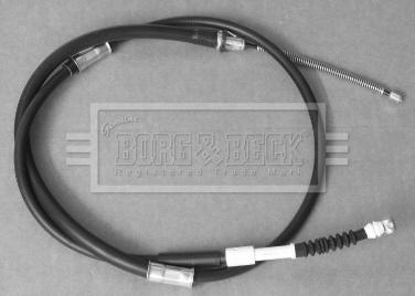Borg & Beck BKB3244 - Тросик, cтояночный тормоз autosila-amz.com