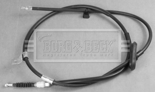 Borg & Beck BKB3260 - Тросик, cтояночный тормоз autosila-amz.com