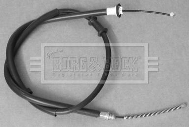 Borg & Beck BKB3201 - Тросик, cтояночный тормоз autosila-amz.com