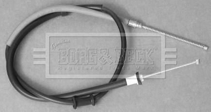 Borg & Beck BKB3203 - Тросик, cтояночный тормоз autosila-amz.com