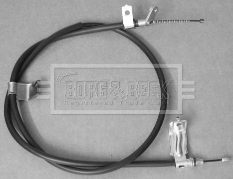 Borg & Beck BKB3214 - Тросик, cтояночный тормоз autosila-amz.com