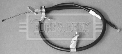Borg & Beck BKB3235 - Тросик, cтояночный тормоз autosila-amz.com
