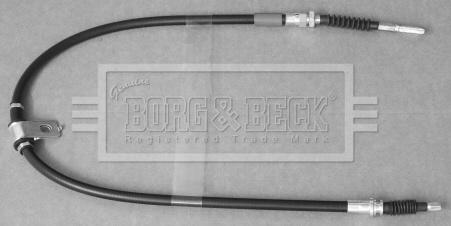 Borg & Beck BKB3233 - Тросик, cтояночный тормоз autosila-amz.com