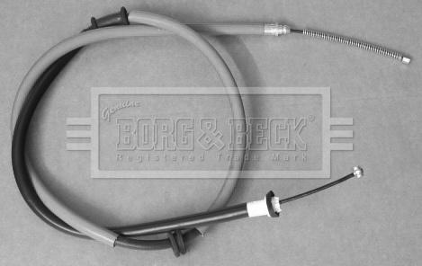 Borg & Beck BKB3221 - Тросик, cтояночный тормоз autosila-amz.com