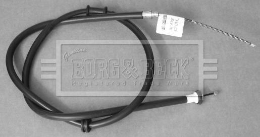 Borg & Beck BKB3222 - Тросик, cтояночный тормоз autosila-amz.com