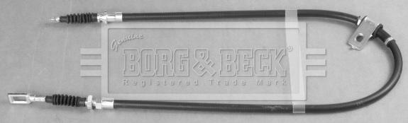 Borg & Beck BKB3227 - Тросик, cтояночный тормоз autosila-amz.com