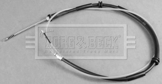 Borg & Beck BKB3791 - Тросик, cтояночный тормоз autosila-amz.com