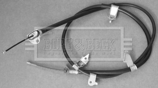 Borg & Beck BKB3742 - Тросик, cтояночный тормоз autosila-amz.com