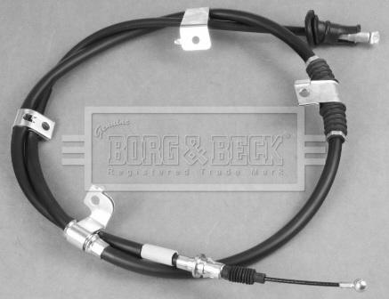 Borg & Beck BKB3747 - Тросик, cтояночный тормоз autosila-amz.com