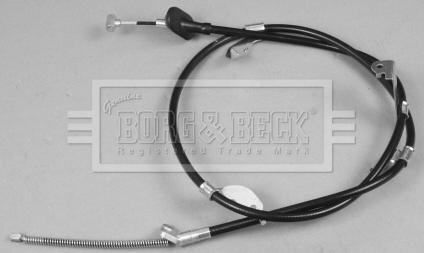 Borg & Beck BKB3769 - Тросик, cтояночный тормоз autosila-amz.com