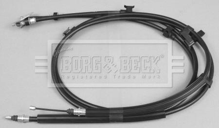 Borg & Beck BKB3764 - Тросик, cтояночный тормоз autosila-amz.com