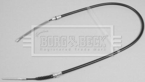 Borg & Beck BKB3760 - Тросик, cтояночный тормоз autosila-amz.com