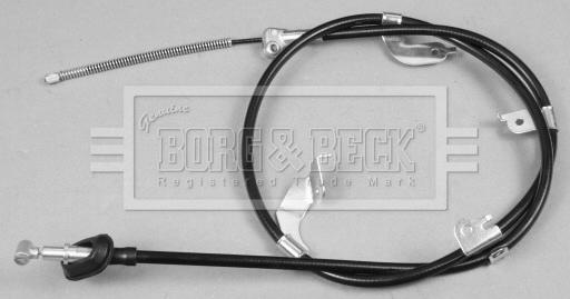 Borg & Beck BKB3768 - Тросик, cтояночный тормоз autosila-amz.com