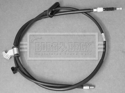 Borg & Beck BKB3709 - Тросик, cтояночный тормоз autosila-amz.com