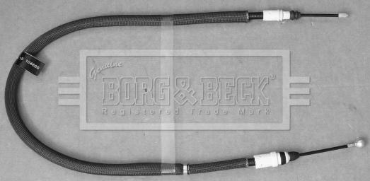 Borg & Beck BKB3700 - Тросик, cтояночный тормоз autosila-amz.com