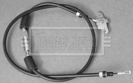 Borg & Beck BKB3710 - Тросик, cтояночный тормоз autosila-amz.com