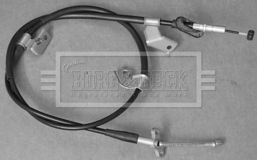 Borg & Beck BKB3718 - Тросик, cтояночный тормоз autosila-amz.com