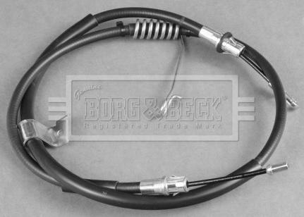 Borg & Beck BKB3784 - Тросик, cтояночный тормоз autosila-amz.com
