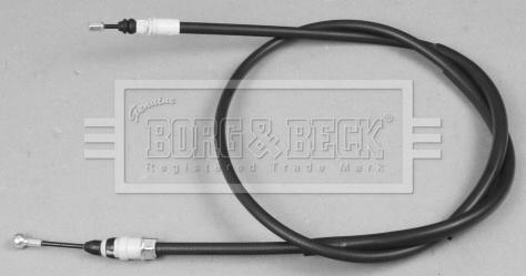 Borg & Beck BKB3781 - Тросик, cтояночный тормоз autosila-amz.com