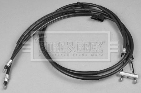 Borg & Beck BKB3783 - Тросик, cтояночный тормоз autosila-amz.com