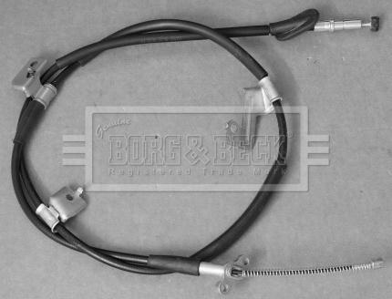 Borg & Beck BKB3730 - Тросик, cтояночный тормоз autosila-amz.com