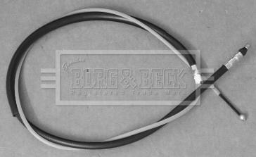 Borg & Beck BKB3726 - Тросик, cтояночный тормоз autosila-amz.com