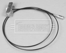 Borg & Beck BKB3776 - Тросик, cтояночный тормоз autosila-amz.com