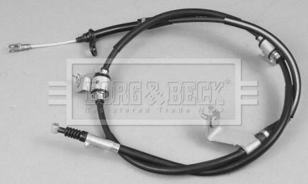 Borg & Beck BKB3778 - Тросик, cтояночный тормоз autosila-amz.com
