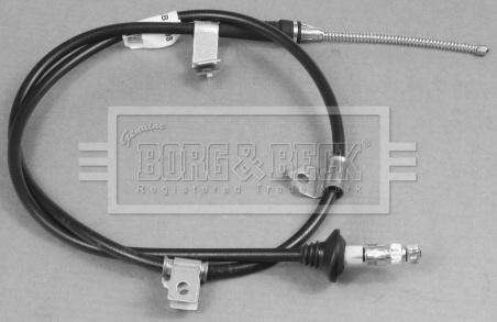 Borg & Beck BKB2998 - Тросик, cтояночный тормоз autosila-amz.com