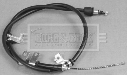 Borg & Beck BKB2992 - Тросик, cтояночный тормоз autosila-amz.com