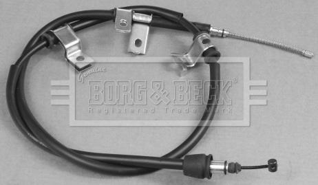Borg & Beck BKB2997 - Тросик, cтояночный тормоз autosila-amz.com